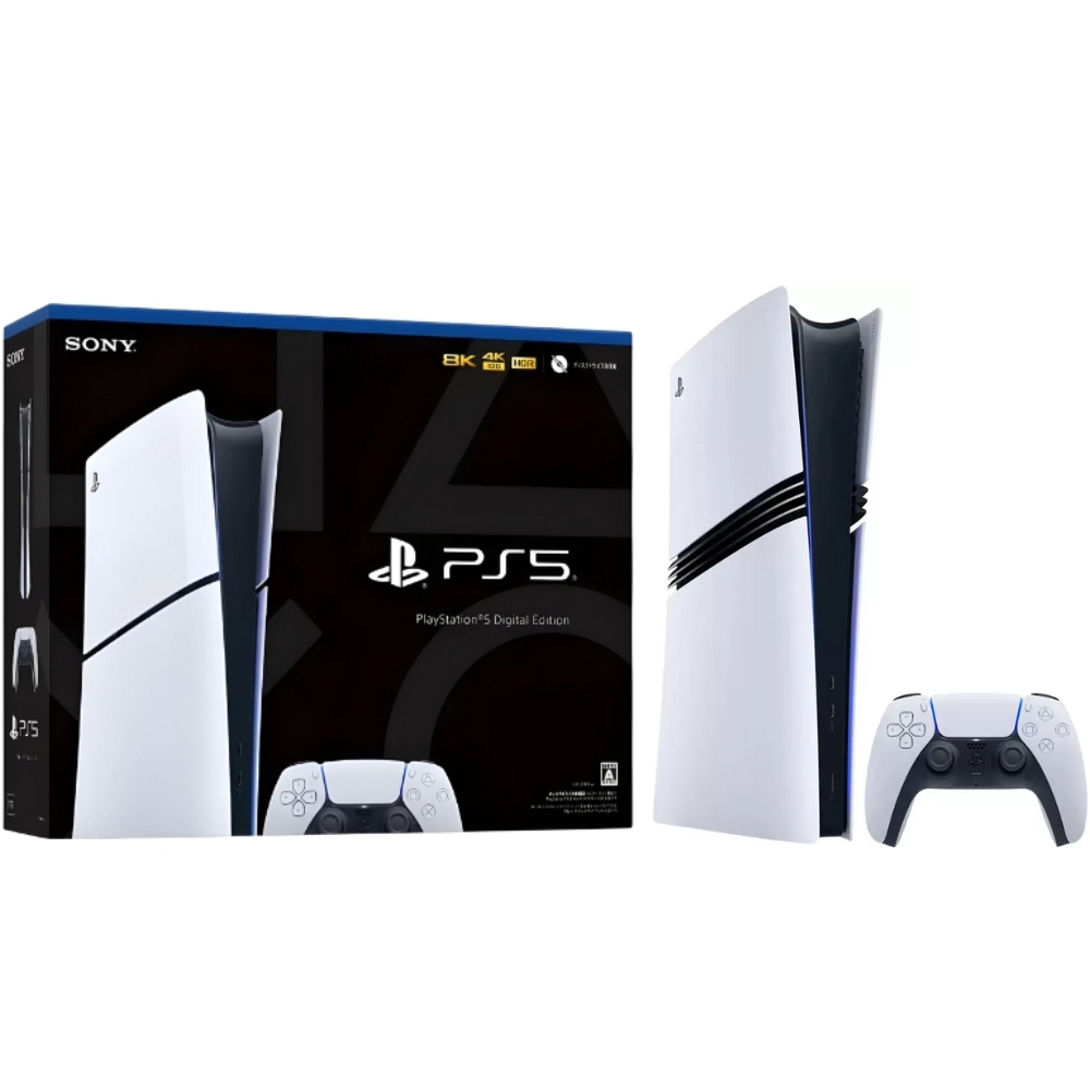 Consola Sony PlayStation 5 Pro Digital CFI-7000B 2TB SSD - White/Black (Japonés)